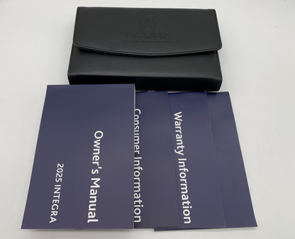 2025 Acura Integra Owners Manual Set with Case OEM