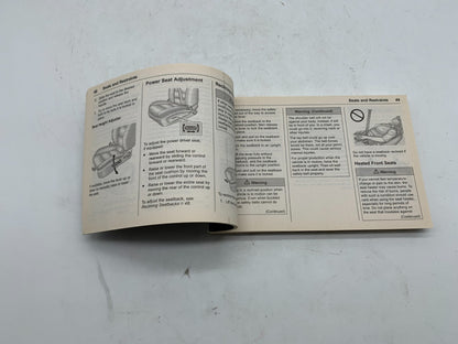 2016 Chevrolet Cruze Limited Owners Manual OEM A03B32003