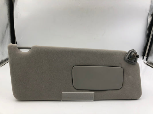 2002-2006 Toyota Camry Passenger Sun Visor Gray OEM C03B07083