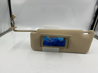 2005-2006 Lexus ES330 Driver Sun Visor Tan Illumination OEM C04B26075