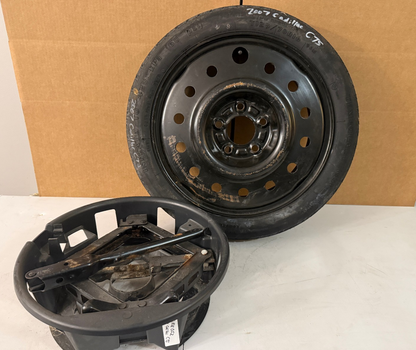 2003-2007 Cadillac CTS Spare Tire 16" Compact Donut with Jack Kit T125/70R16 OEM