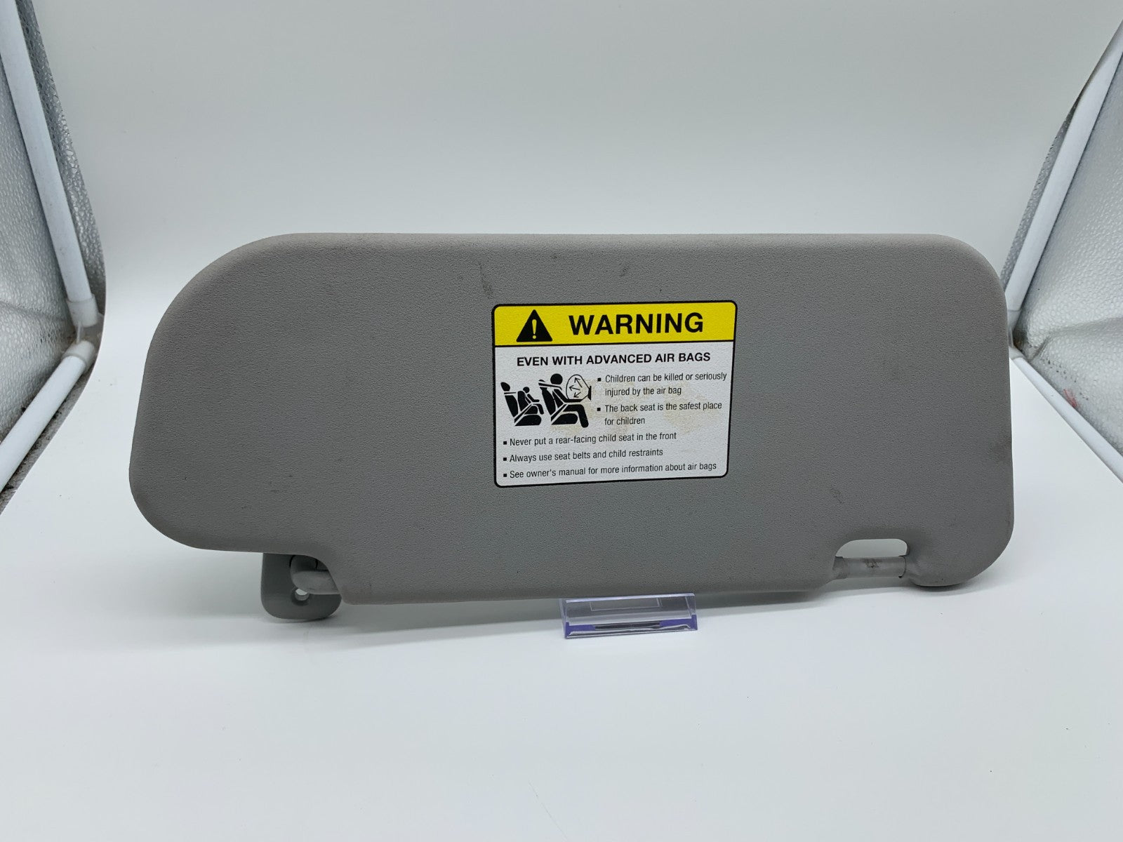 2004-2009 Mazda 3 Driver Sun Visor Gray OEM C04B40010