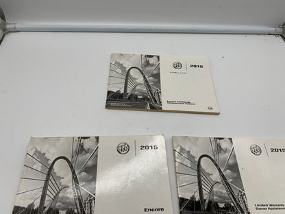 2015 Buick Encore Owners Manual Set OEM A01B30086