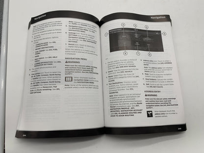 2020 Jaguar F-Pace Owners Manual Set with Case OEM B04B19018