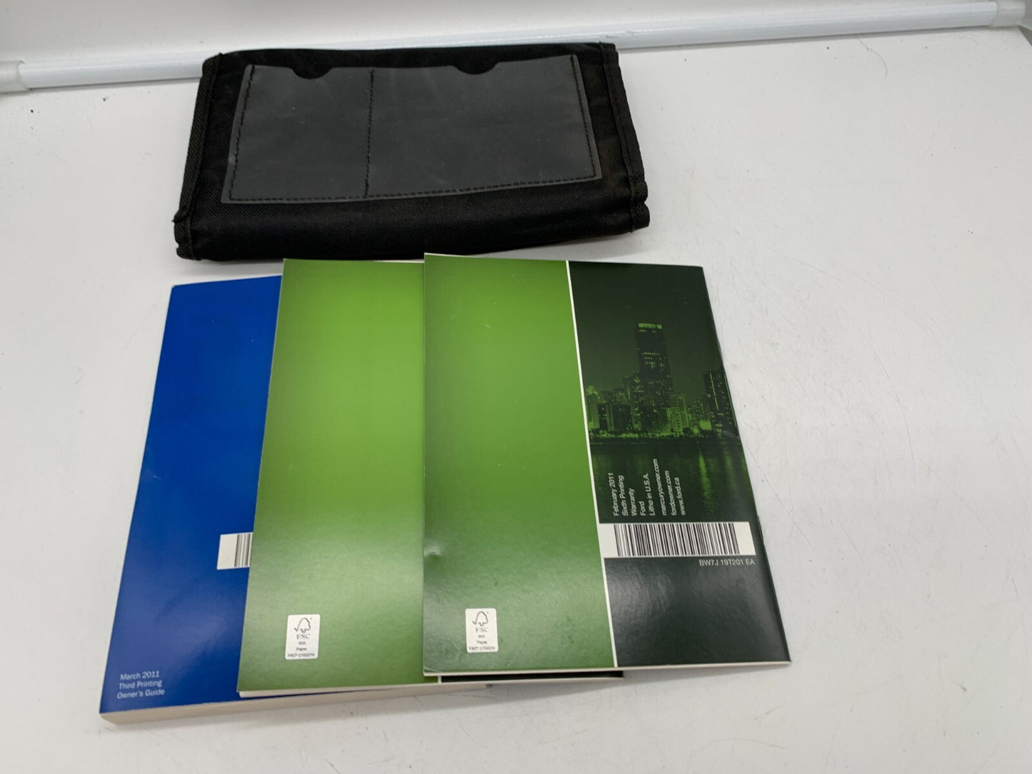 2011 Ford E-Series ESeries Owners Manual Set with Case OEM B03B40074