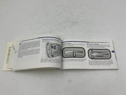 2000 Dodge Caravan Owners Manual OEM B02B49044