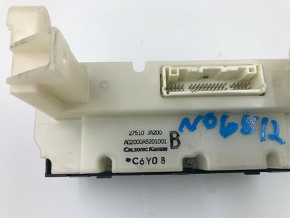2007-2008 Nissan Altima AC Heater Climate Control Unit OEM E01B52002