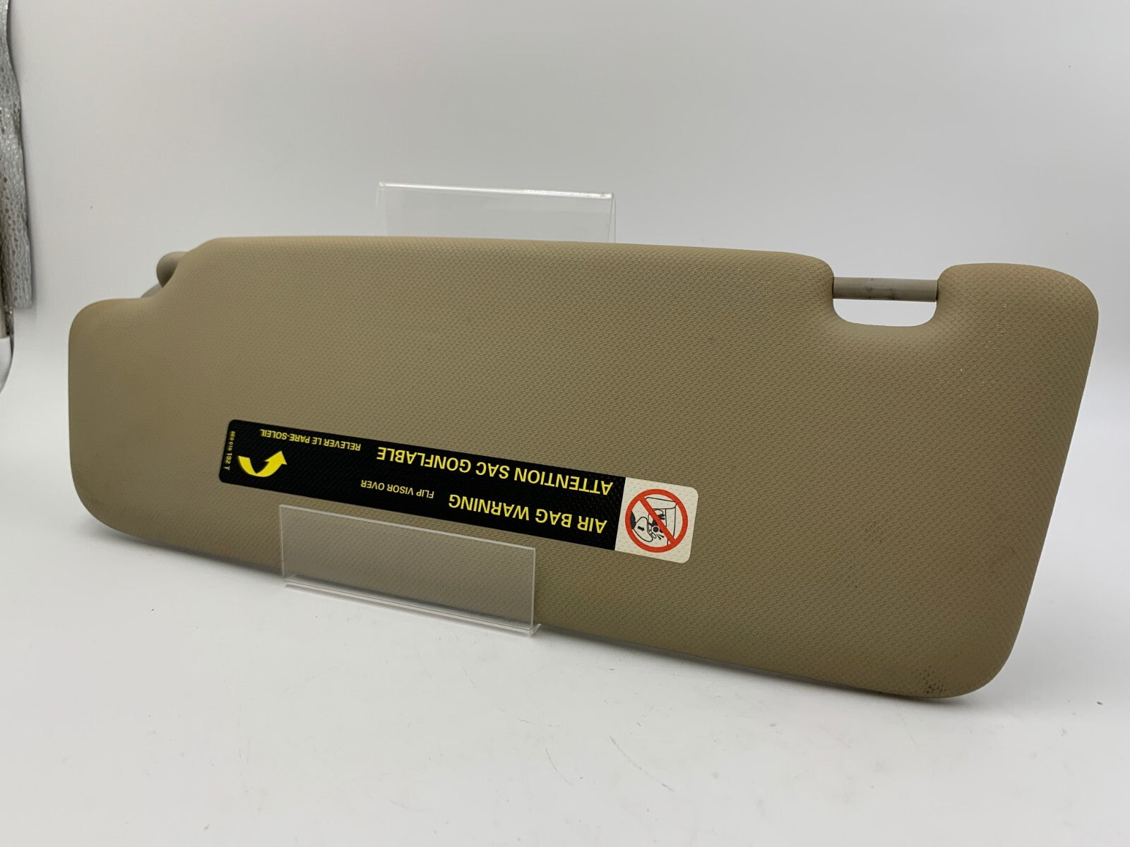 2009-2012 Audi Q5 Passenger Sun Visor Gray Illuminated OEM D01B06022