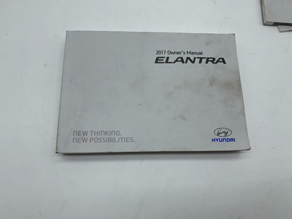 2017 Hyundai Elantra Owners Manual Set OEM B01B22011