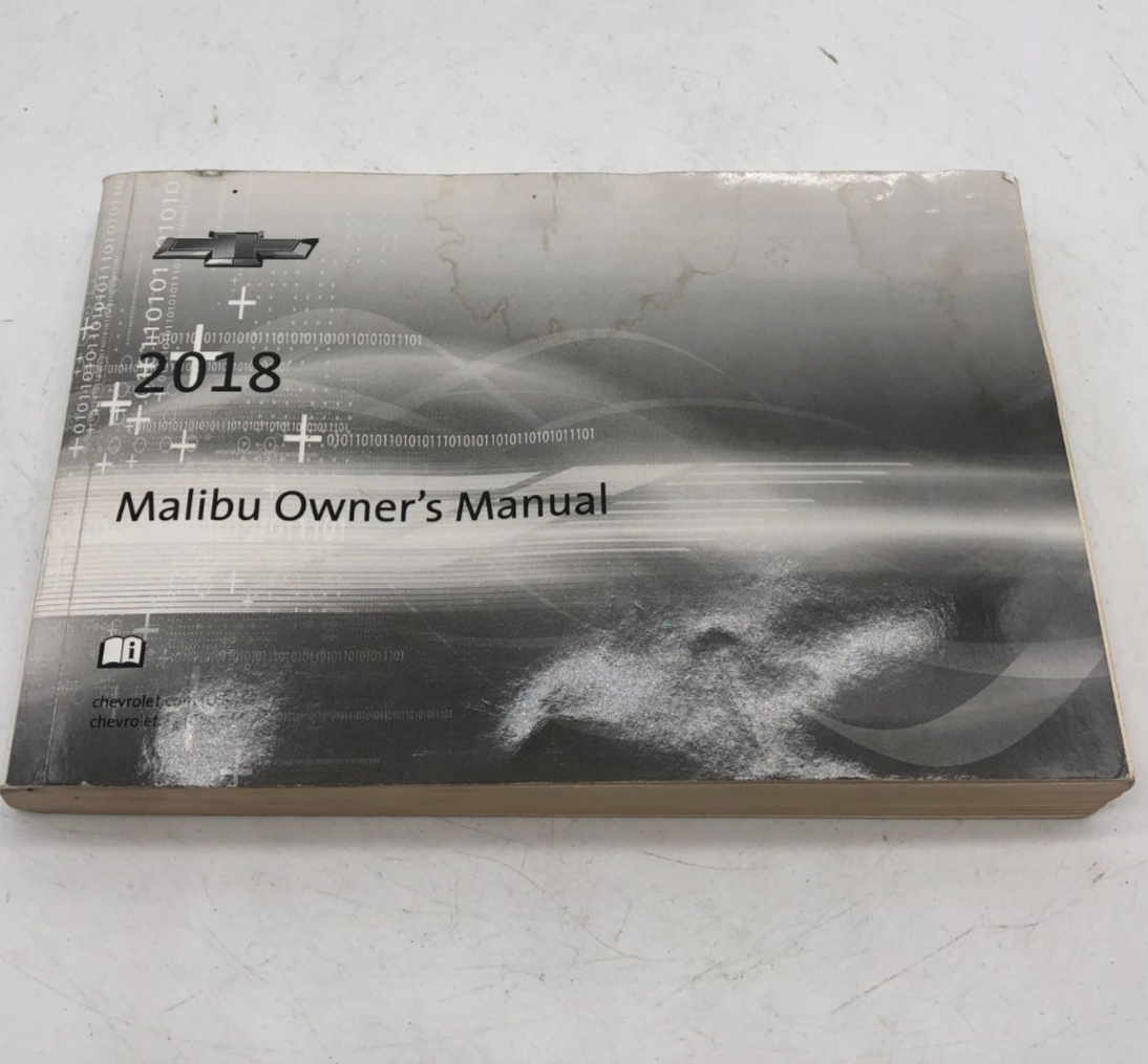 2018 Chevrolet Malibu Owners Manual OEM A01B28066