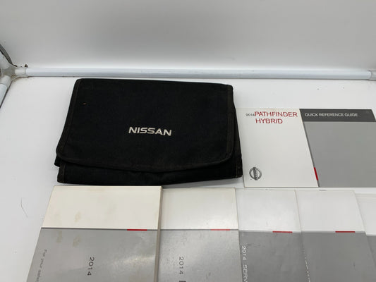 2014 Nissan Pathfinder Owners Manual Set with Case OEM D01B64009