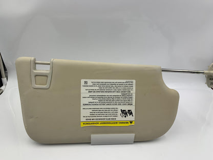 2013-2018 Ford Focus Driver Sun Visor Ivory Illuminated OEM E01B07020