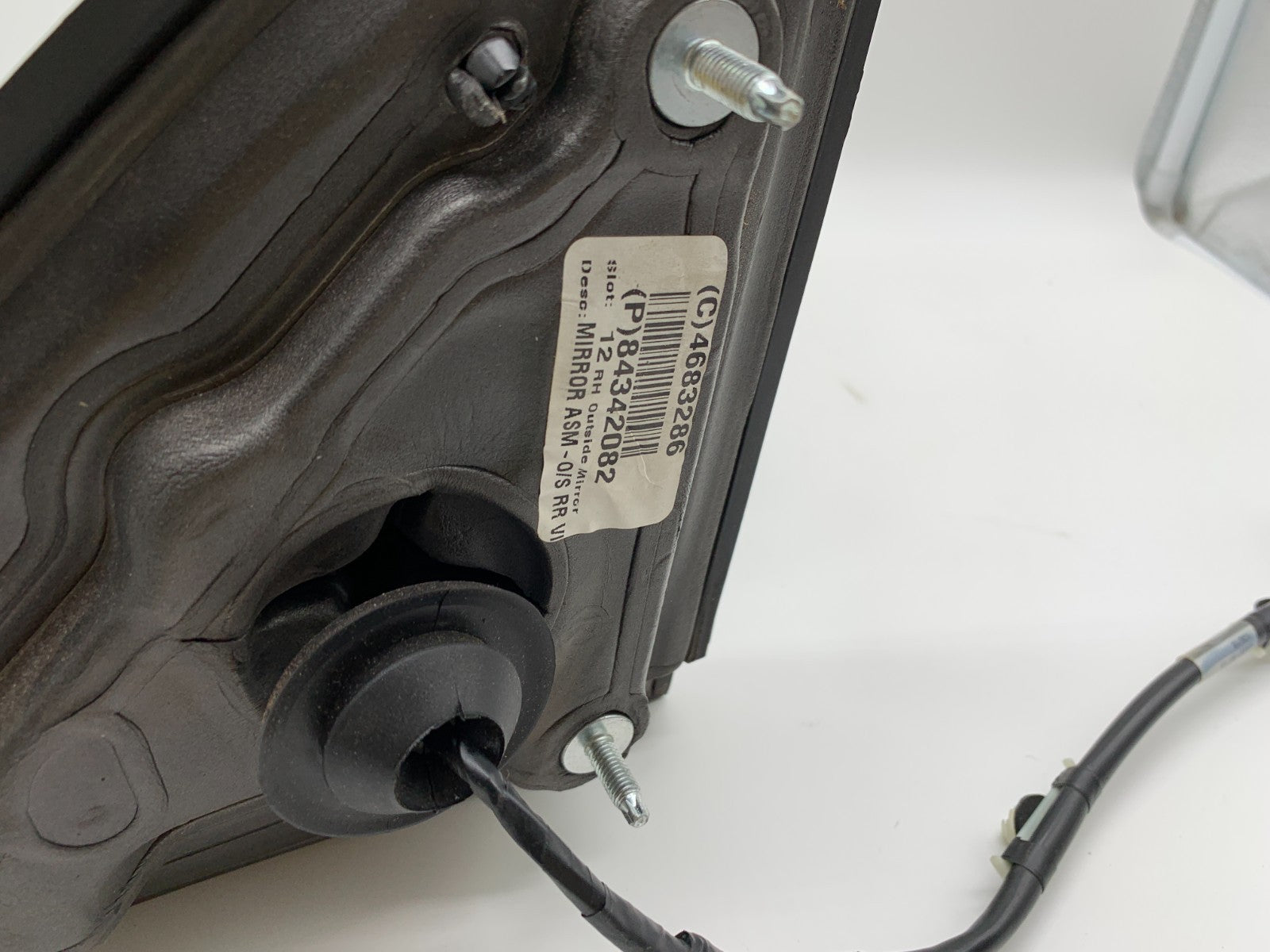 2014-2019 Chevrolet Silverado 1500 Passenger Side Power Door Mirror C03B10002