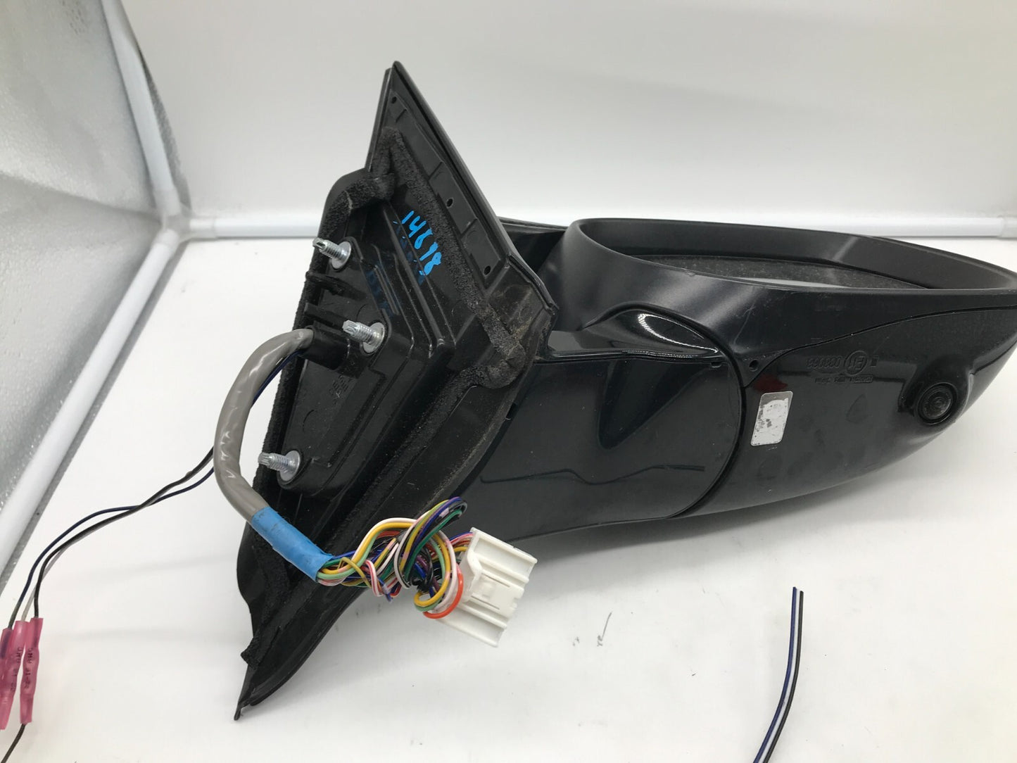 2016-2017 Infiniti Q50 Passenger Side View Power Door Mirror Gray OEM D04B63001