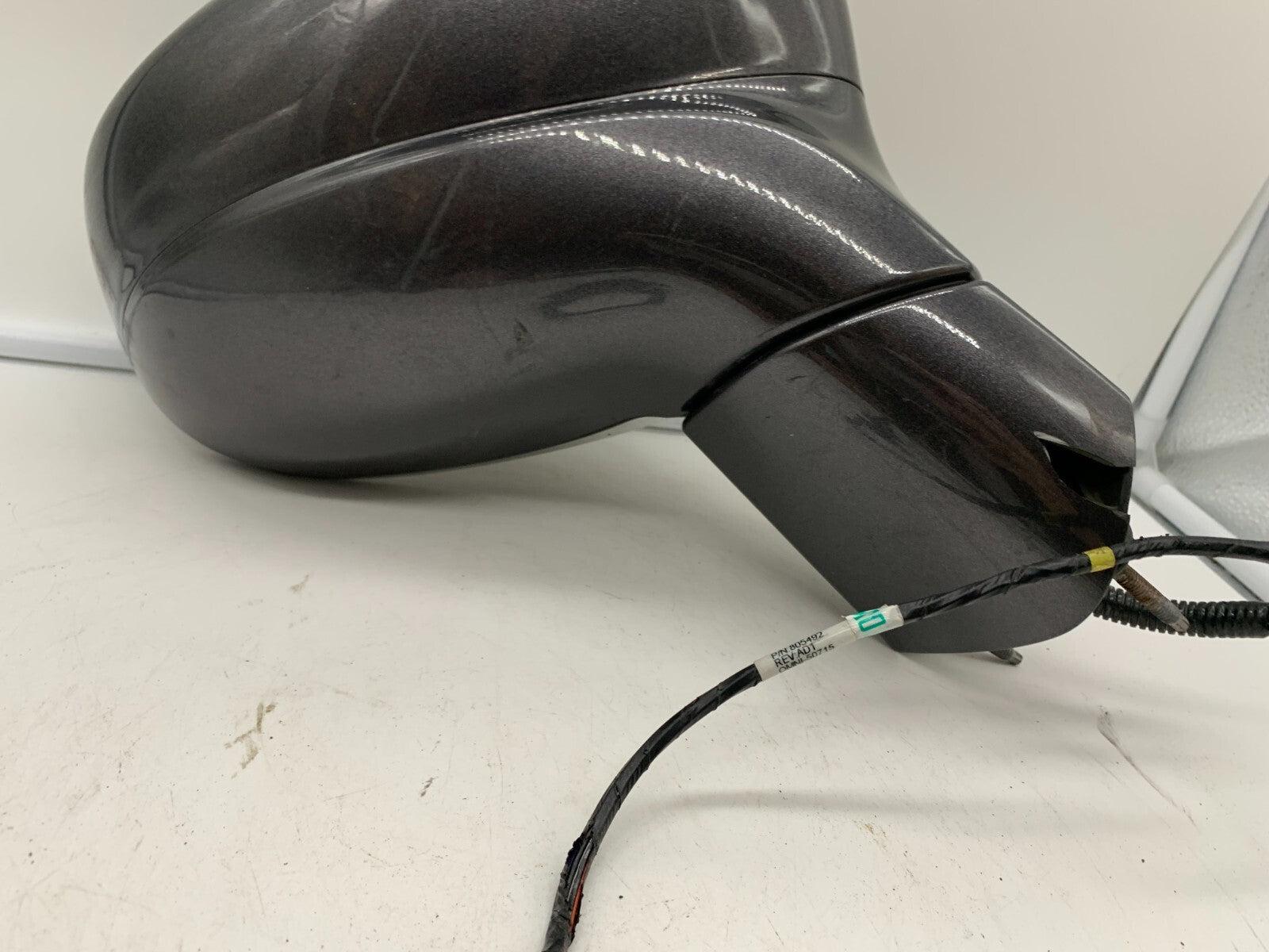 2017-2019 Chrysler Pacifica Passenger Side View Door Mirror Black BSA E02B30026