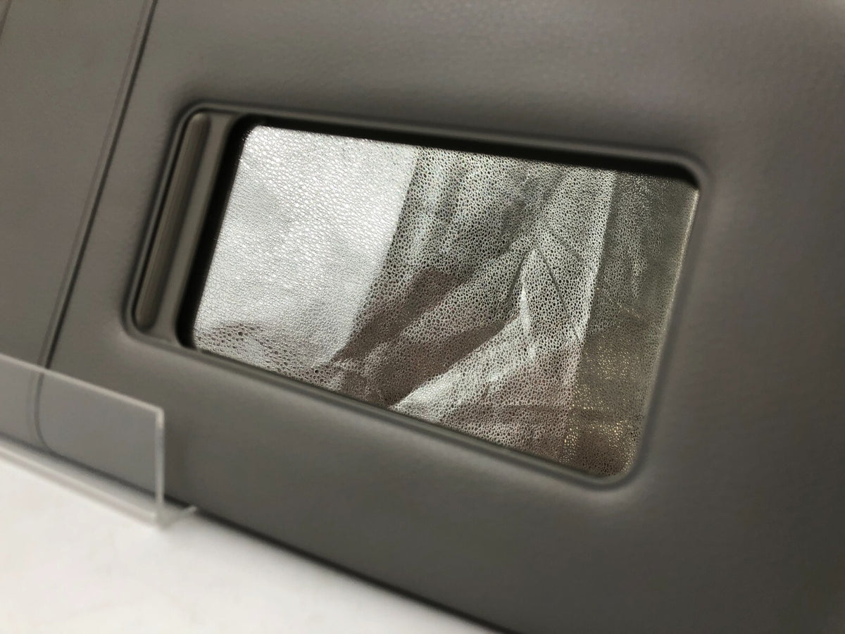 2008-2009 BMW 535i Passenger Sun Visor Gray Illuminated OEM C02B54027