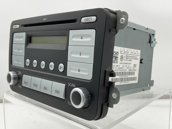 2009-2017 Volkswagen Tiguan AM FM CD Player Radio Receiver OEM M02B45001