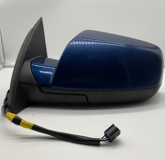 2010-2011 Chevrolet Equinox Driver Side Power Door Mirror Blue OEM A01B32001