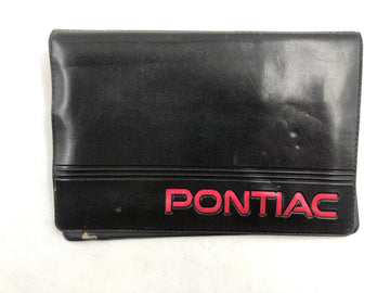 1998 Pontiac Trans Sport Owners Manual Handbook With Case OEM D03B52022