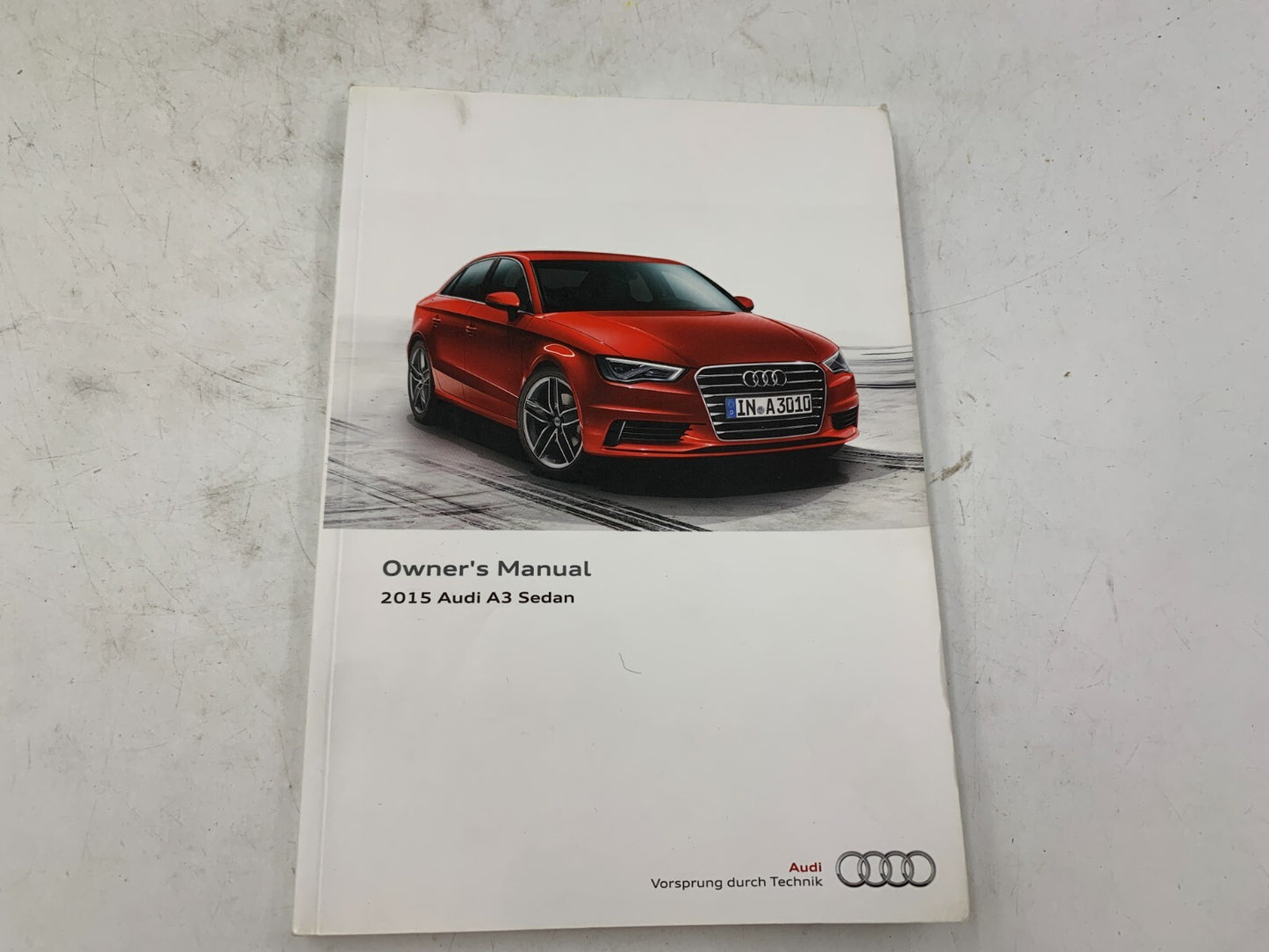 2015 Audi A3 Owners Manual Set with Case OEM B01B40041