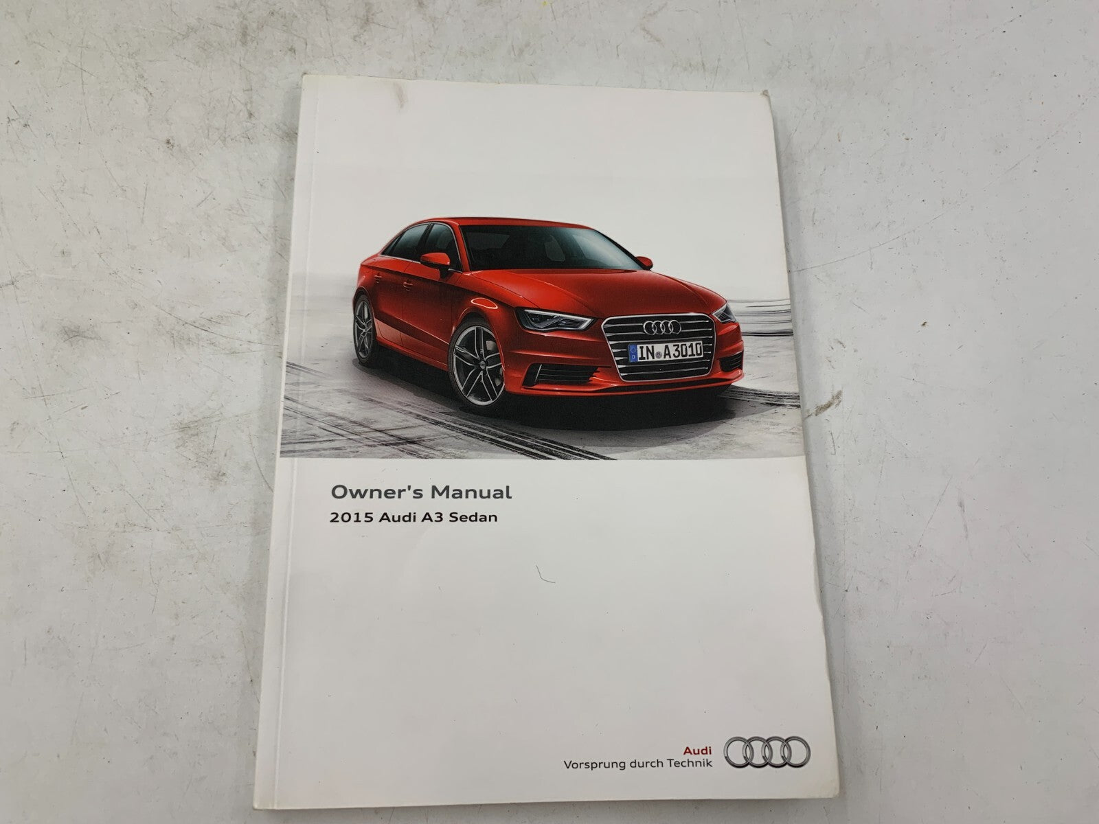 2015 Audi A3 Owners Manual Set with Case OEM B01B40041