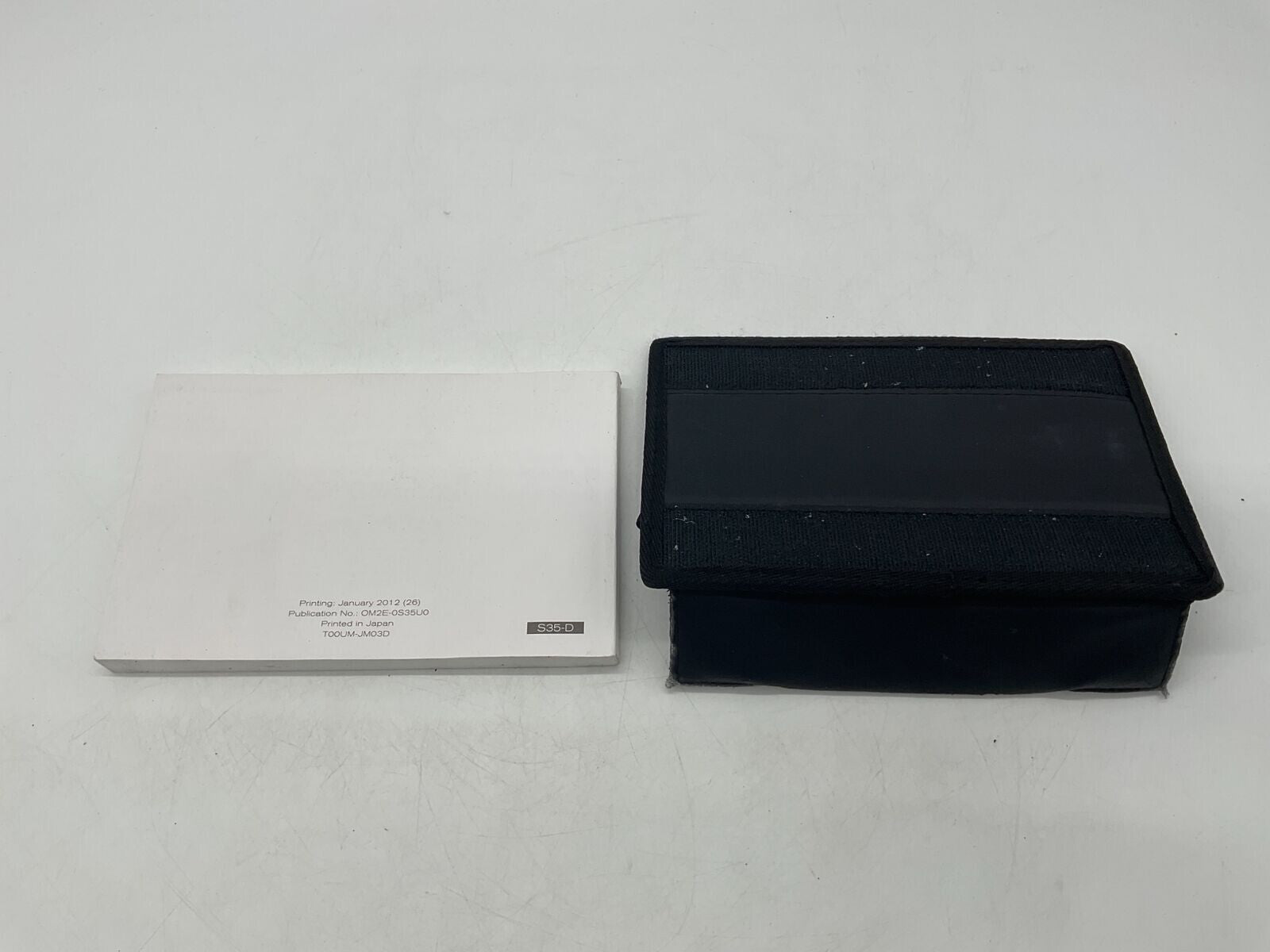 2005 Nissan Quest Owners Manual Set with Case OEM C02B26034