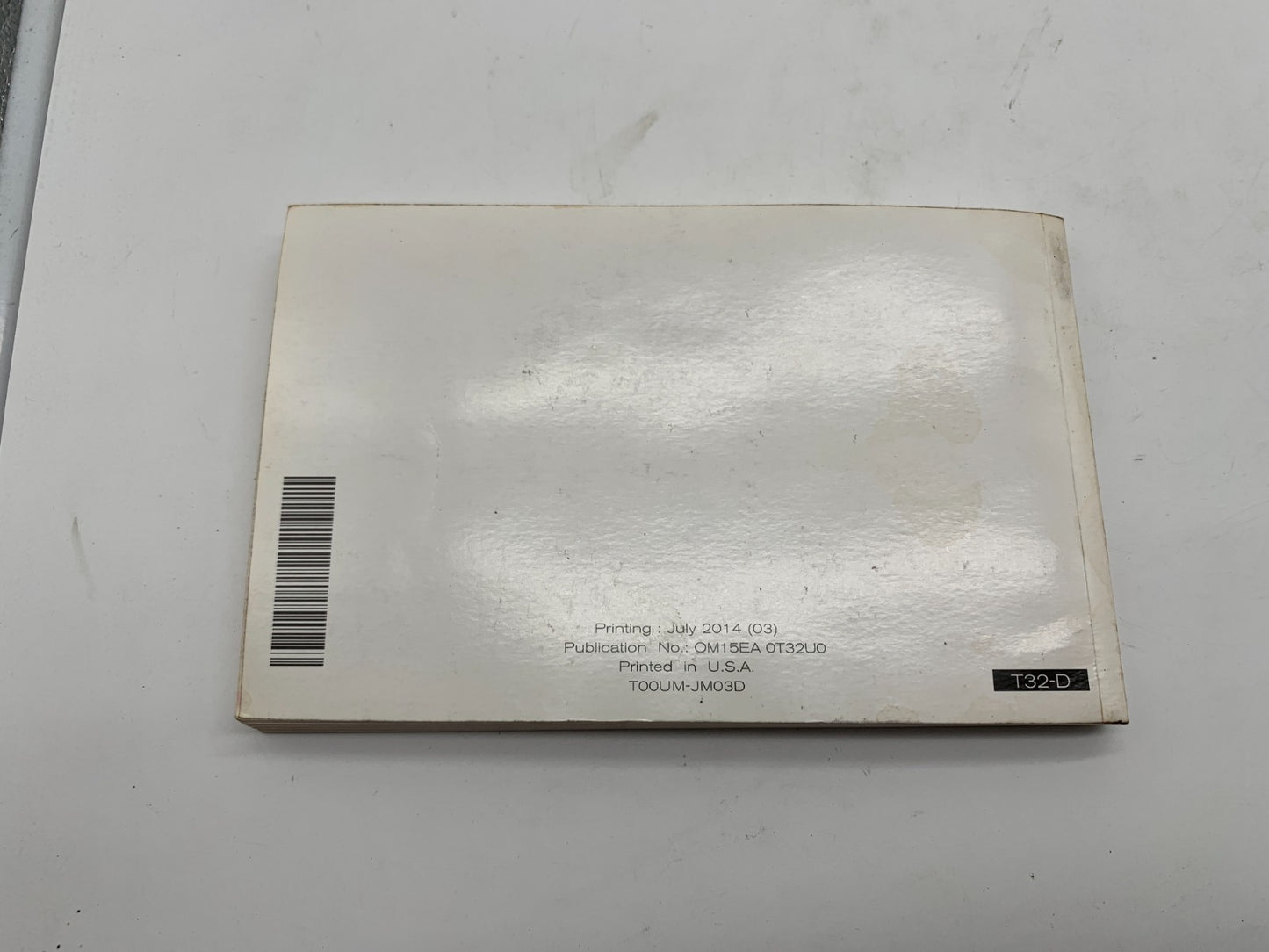 2015 Nissan Rogue Owners Manual Set with Case OEM A01B44007