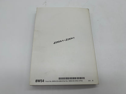 2007 Mazda 6 Owners Manual Set with Case OEM D01B22009