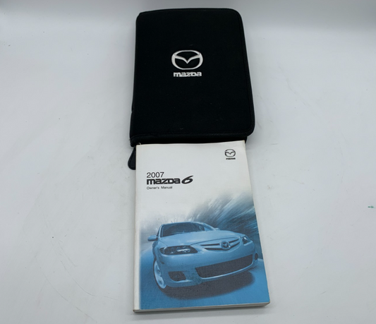 2007 Mazda 6 Owners Manual with Case OEM C03B48017