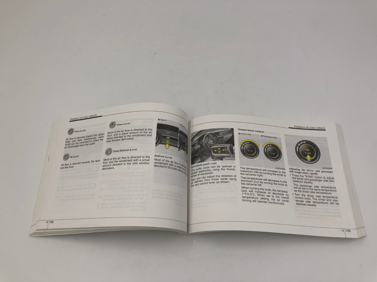 2016 Kia Optima Owners Manual OEM E01B65009