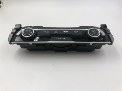 2016-2018 Honda Civic AC Heater Climate Control Unit OEM B03B03002