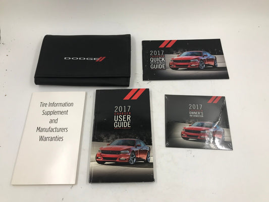 2017 Dodge Charger Owners Manual Set with Case OEM D02B43065