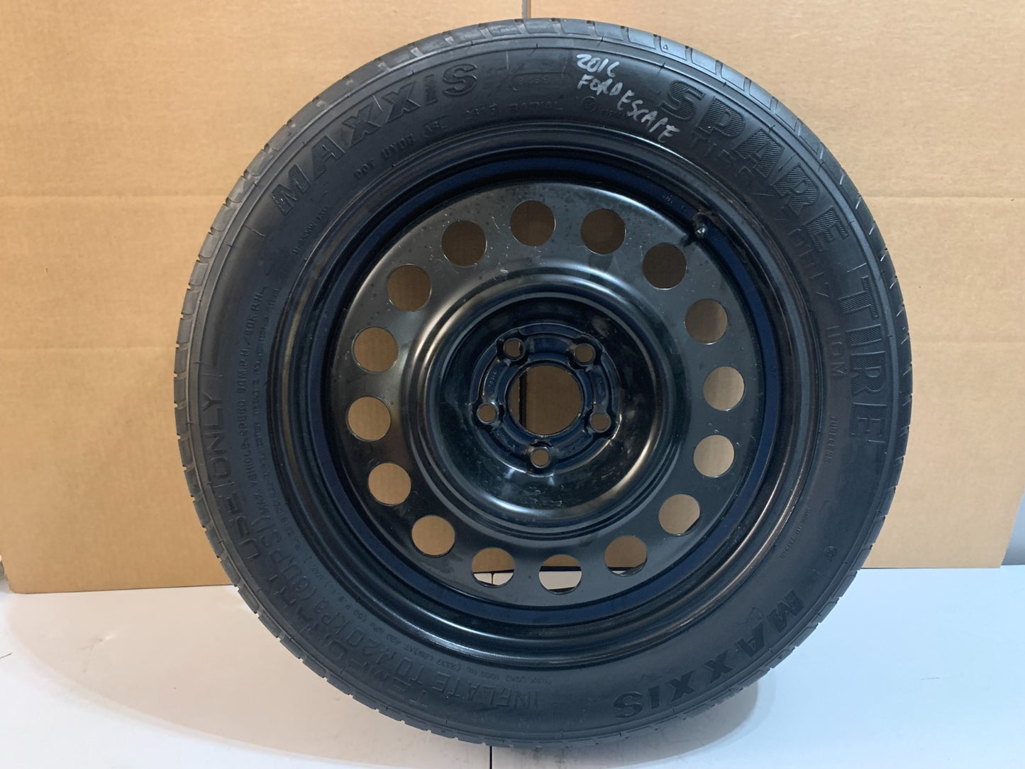 2013-2019 Ford Escape Spare Tire 17" Compact Donut with Jack Kit T155/70R17 OEM