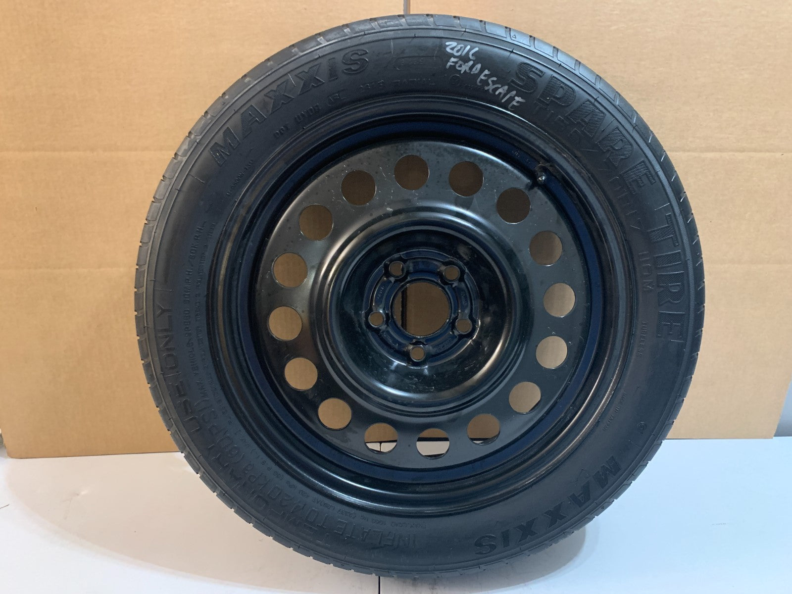2013-2019 Ford Escape Spare Tire 17" Compact Donut with Jack Kit T155/70R17 OEM