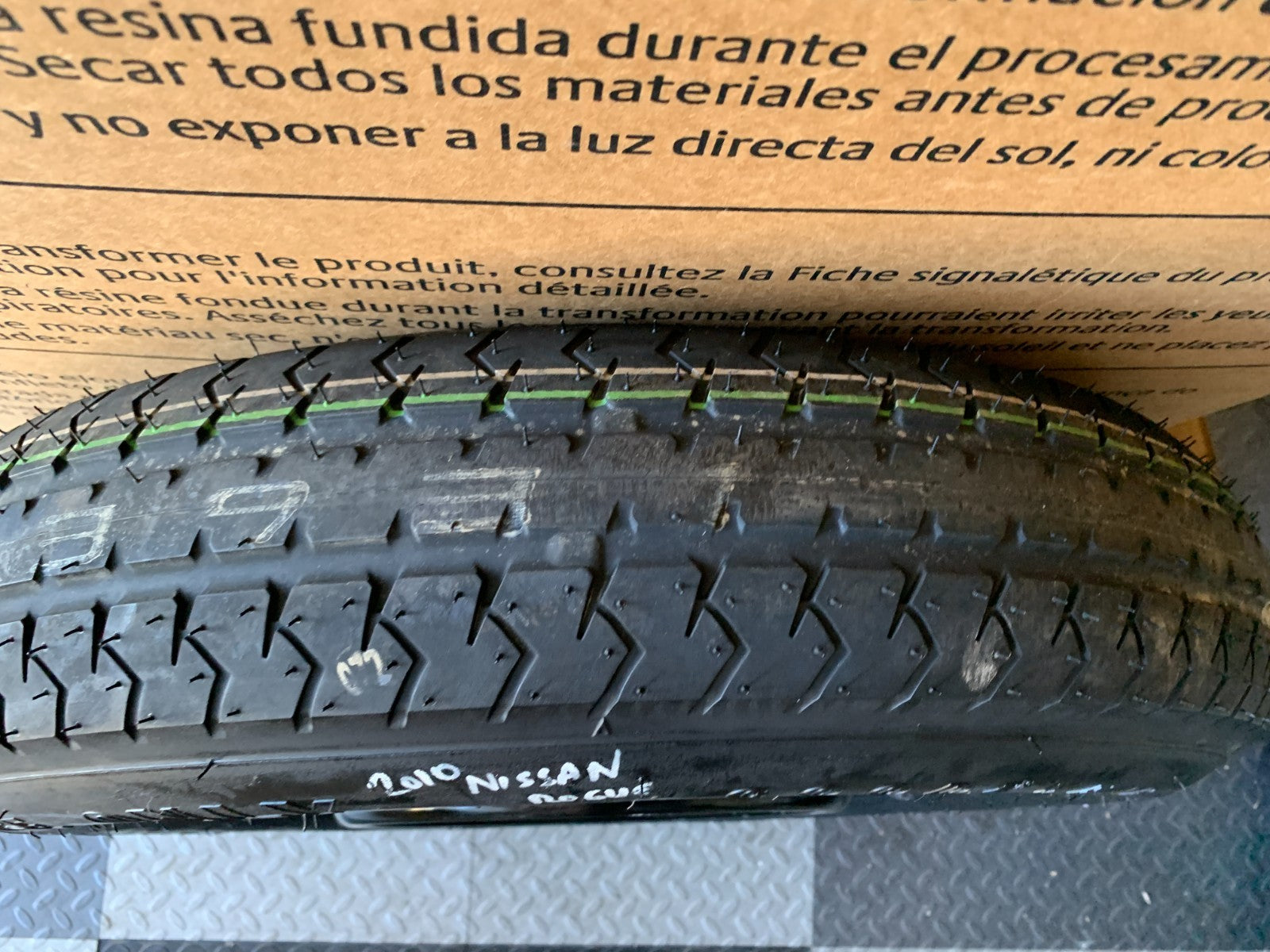 2010-2020 Nissan Rogue 16" Spare Tire Wheel Compact Donut T155/90D16 Goodyear