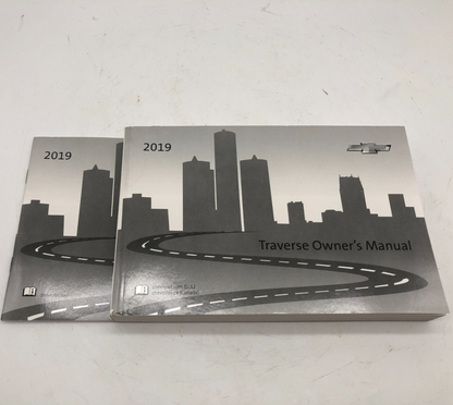 2019 Chevrolet Traverse Owners Manual Set OEM D02B01059