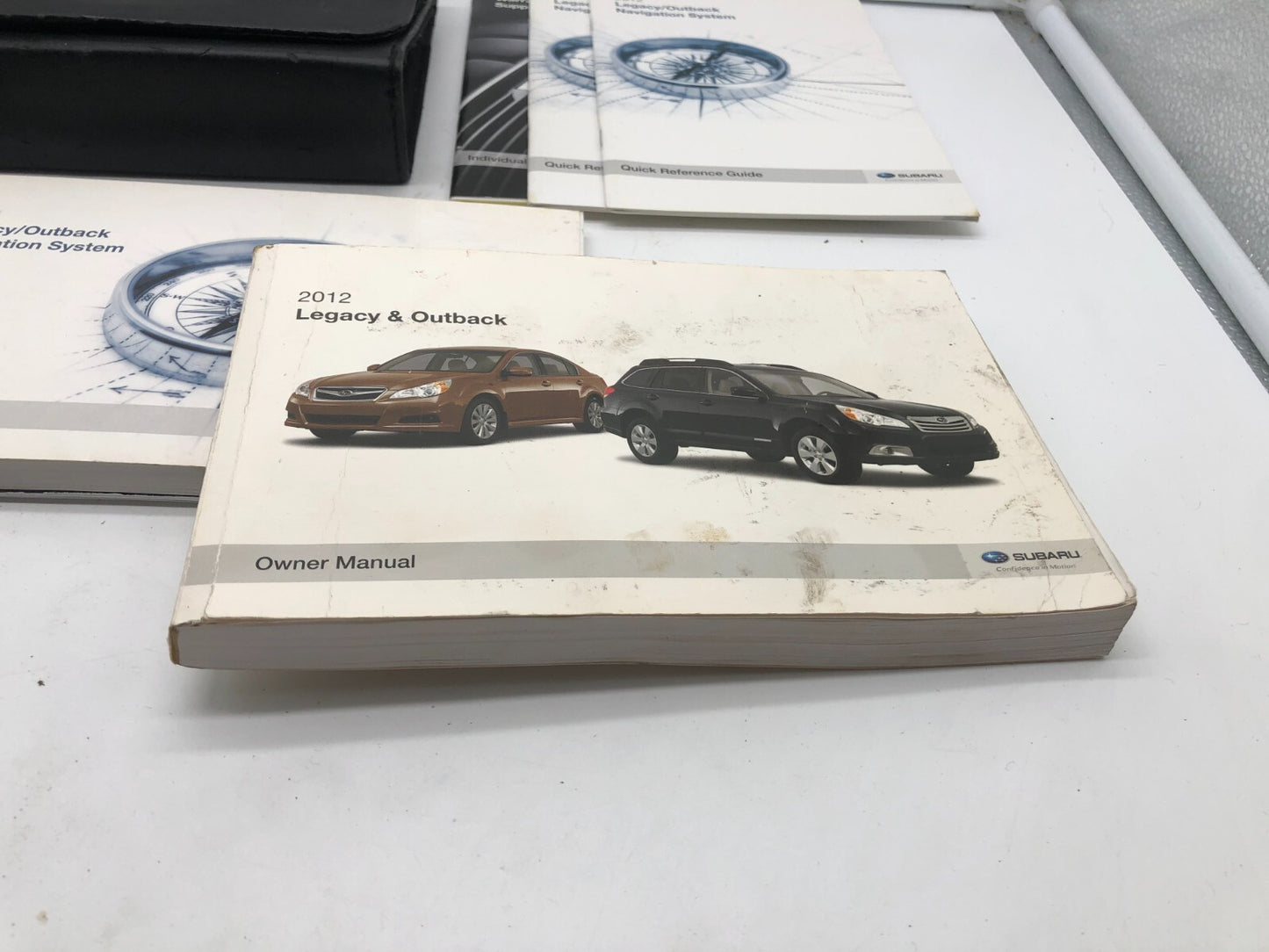 2012 Subaru Legacy Owners Manual Set with Case OEM A02B02024