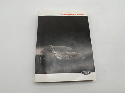2019 Ford Fusion Owners Manual Set with Case OEM E01B59014