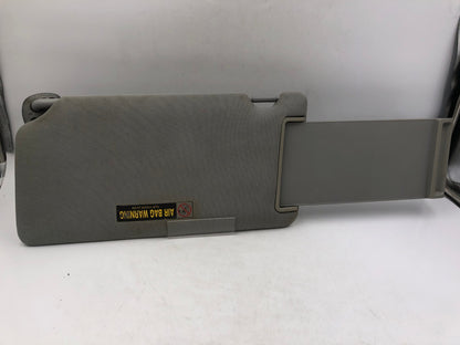 2003-2006 Honda Fit Passenger Sun Visor Gray OEM B02B12037