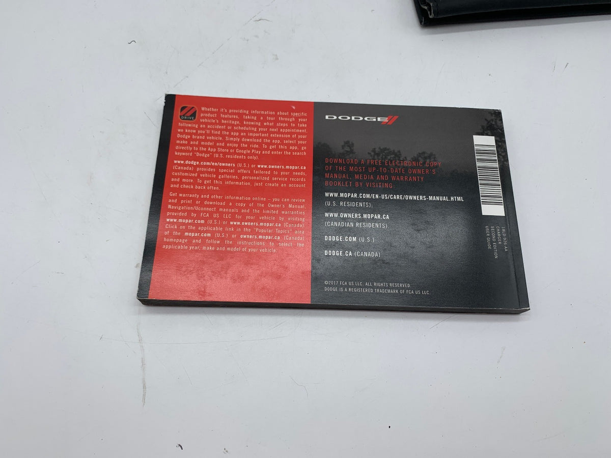 2018 Dodge Charger Owners Manual Set with Case OEM R01B08004