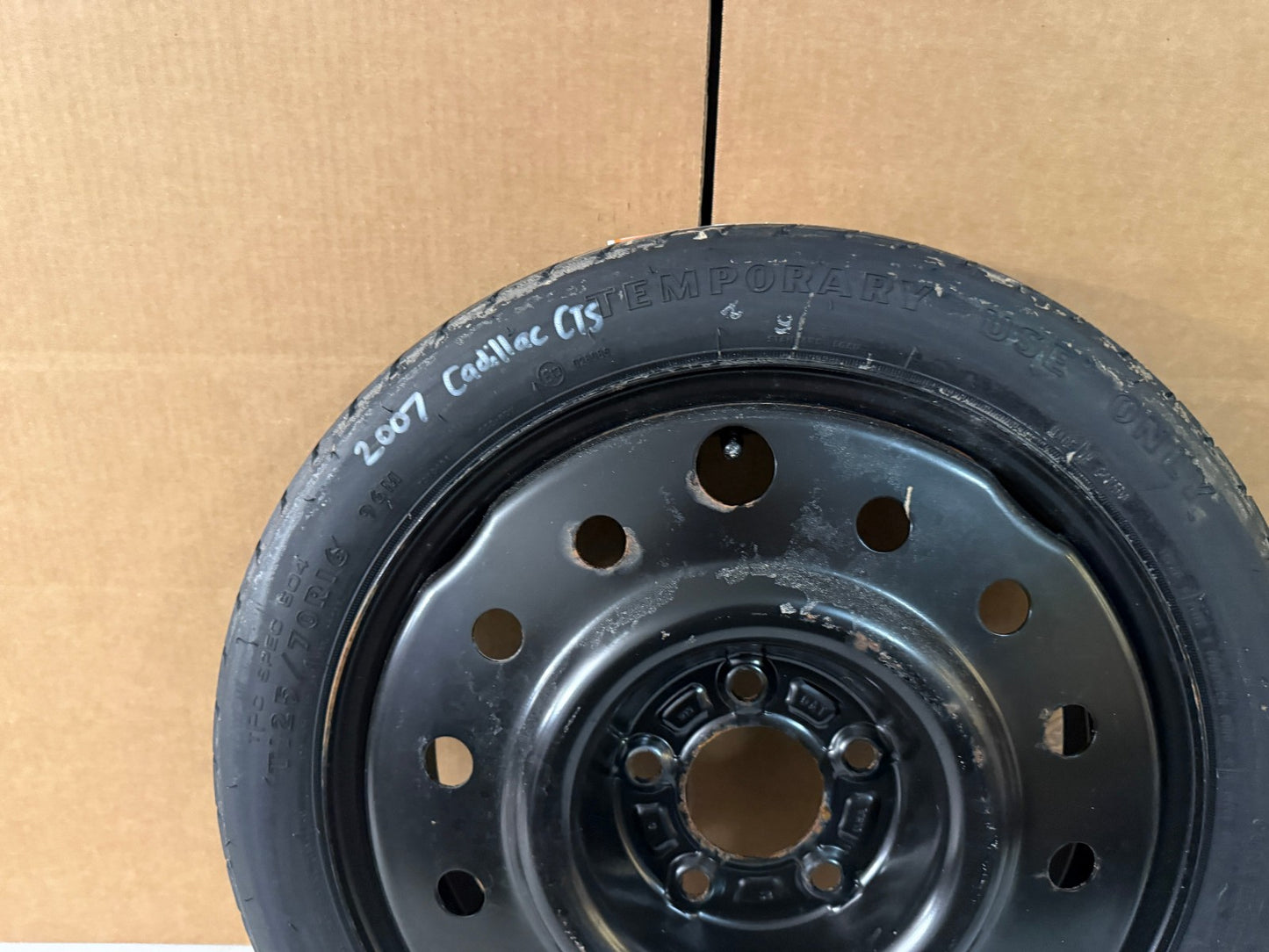 2003-2007 Cadillac CTS Spare Tire 16" Compact Donut T125/70R16