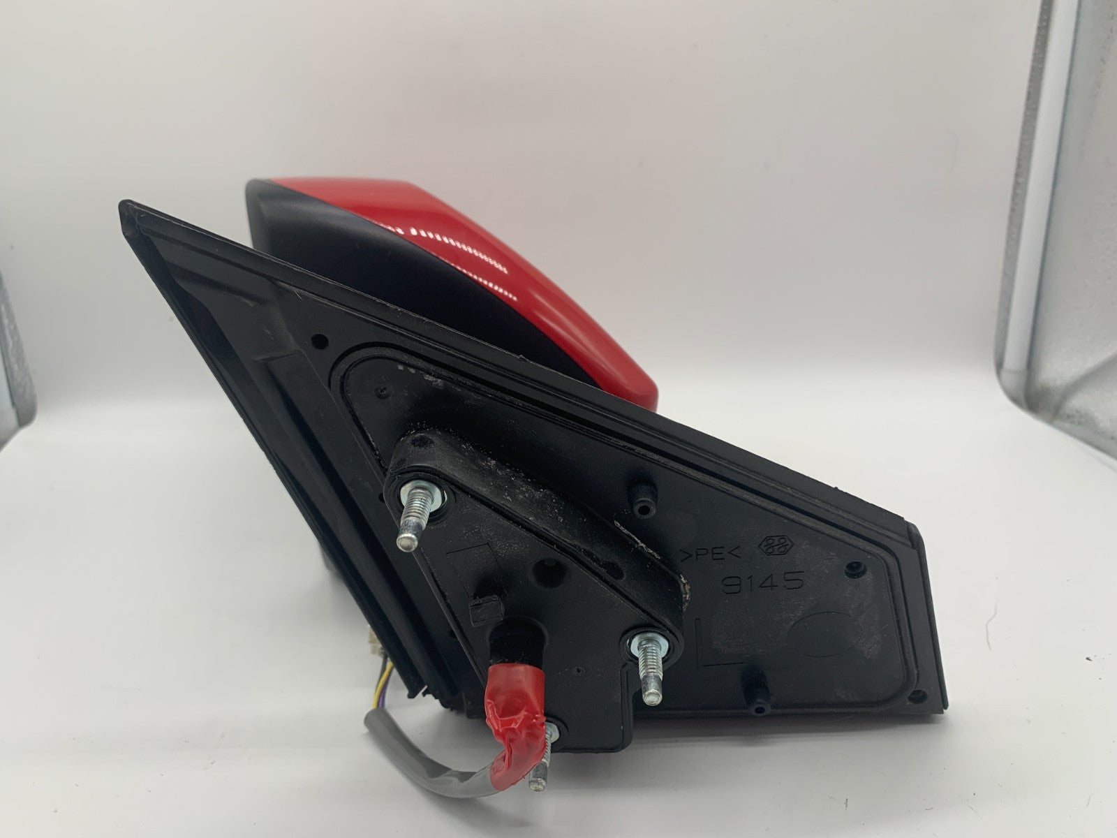 2010-2013 Suzuki Kizashi Driver Side View Power Door Mirror Red OEM