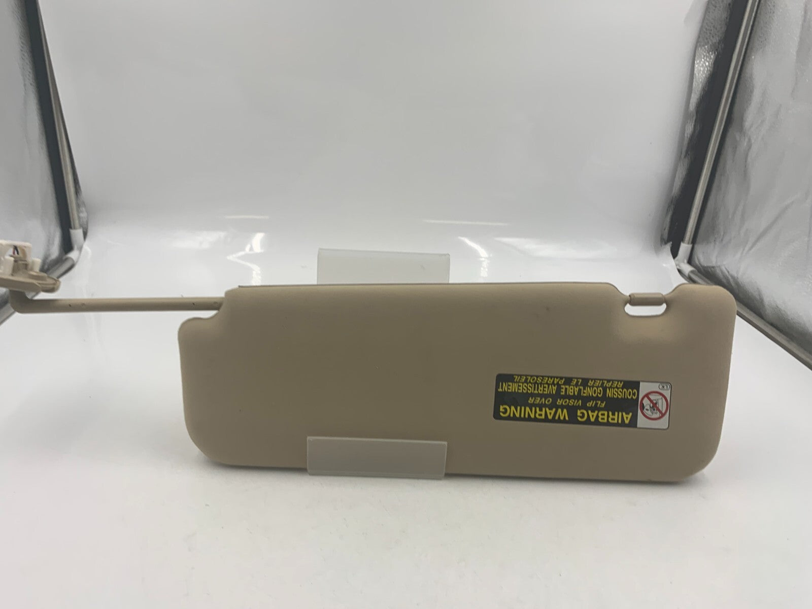 2007-2009 Lexus ES350 Passenger Sun Visor Tan OEM D02B33081