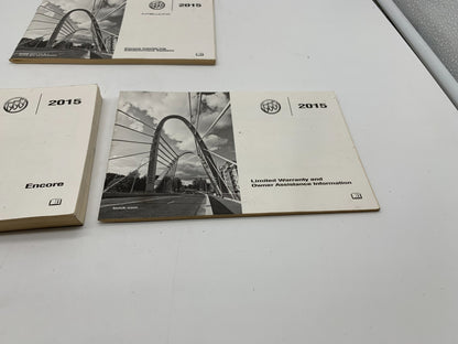 2015 Buick Encore Owners Manual Set OEM A01B30086