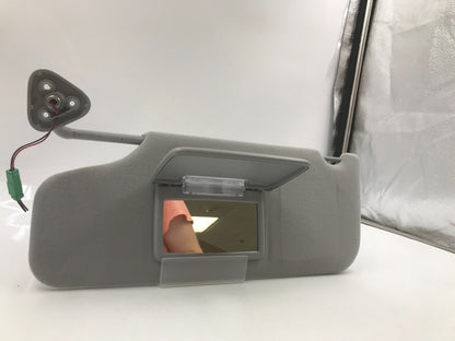2005-2007 Ford Freestyle Driver Sun Visor Gray Illuminated D01B52082