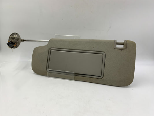 2013-2016 Chevrolet Malibu Driver Sun Visor Gray Illuminated OEM D01B52035