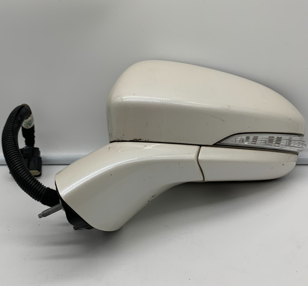 2019-2020 Ford Fusion Driver Side View Power Door Mirror White BSA OEM C01B55071
