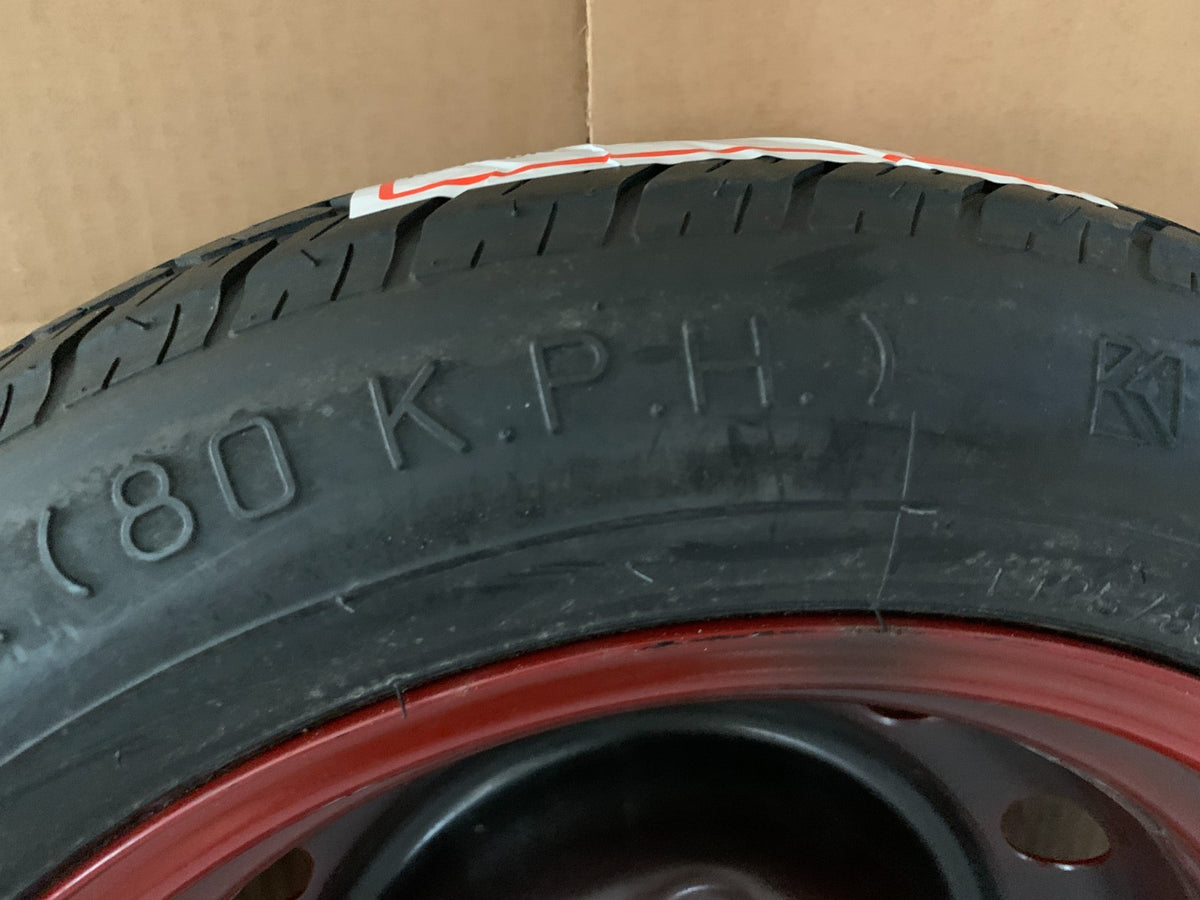2013-2020 Hyundai Elantra 15" Spare Tire Compact Donut T125/80D15