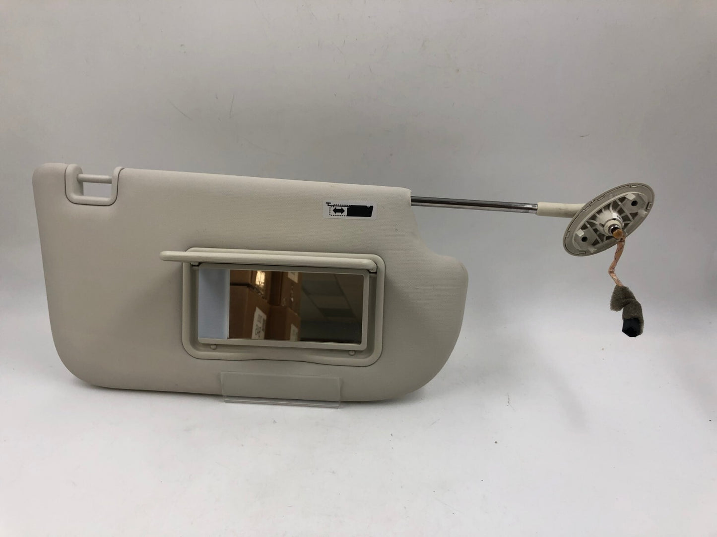 2013-2019 Ford Escape Passenger Sun Visor Ivory Illumination OEM D02B23026