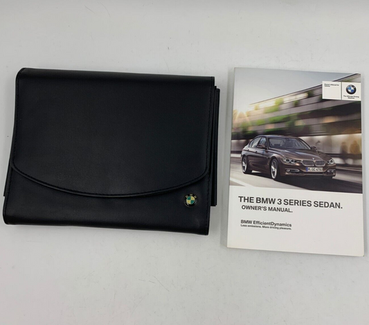 2013 BMW 3 Series Owners Manual with Case OEM A04B54040